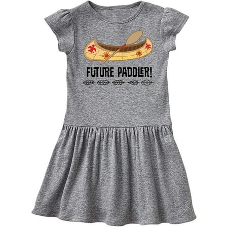 

Inktastic Canoe Boating Future Paddler Gift Toddler Girl Dress