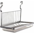 thumbnail image 1 of Escurridor de platos plegable de acero inoxidable montado en la pared, 1 of 4