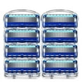 thumbnail image 4 of Men's Beard Razor Razor Head 5 Speed Hidden 5 Blades New Five-layer Blade Razor Manual Shaver (4 Blade), 4 of 7