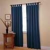 Hometrends Chino Tab-top Panel in Navy, Set of 2