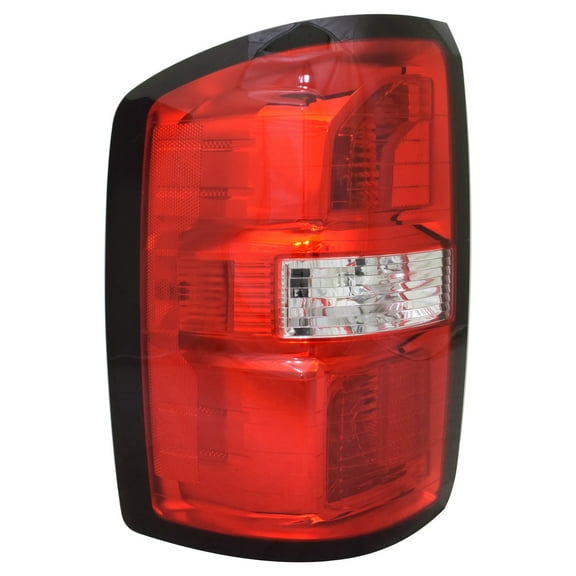 KAI New CAPA Certified Standard Replacement Driver Side Tail Light Assembly, Fits 2016-2018 GMC Sierra 1500