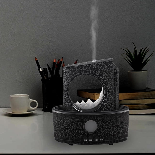 Humidificadores BLESIY luz nocturna creativos pequeños modernos ahorradores de espacio difusores de aceites esenciales