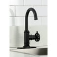 thumbnail image 4 of Kingston Brass KSD8500RX Belknap Single-Handle Bar Faucet, Matte Black, 4 of 6