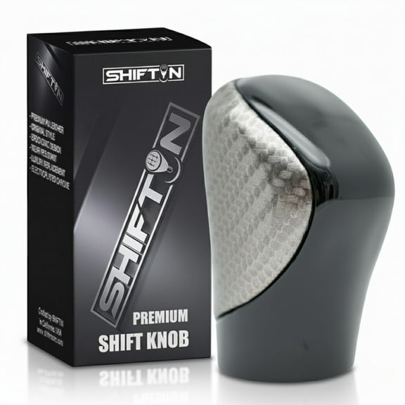 SHIFTIN Gray Carbon Gear Shift Knob for Lexus ES-350 GS GX460 IS300 NX300 RC RX350