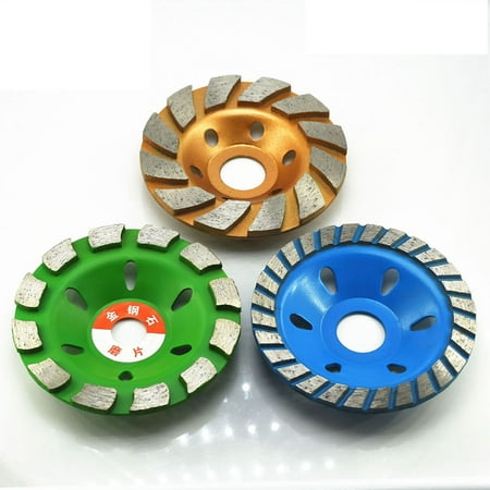 Dewalt Steel Grinding Wheel - 100mm Grinding Disc Diamond Segment Grinding Wheel Disc for Marble Concrete Stone blue