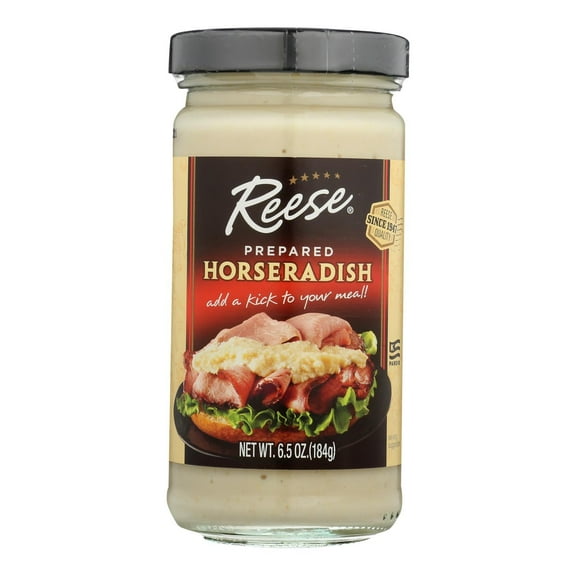 Reese Prepared Horseradish Sauce 6.5 oz Pack of 2