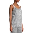 thumbnail image 3 of Secret Treasures Sleeveless Scoop Neck Pajamas Top (Women's or Women's Plus) 1 Pack, 3 of 7