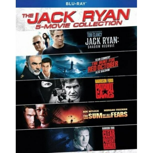 The Jack Ryan 5-Movie Collection (Blu-ray) 