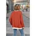 thumbnail image 3 of Camisetas de Larga para Mujer Color Naranja M, 3 of 6
