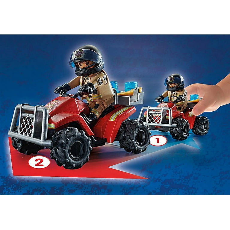 PLAYMOBIL 71090 Fire Rescue Quad NEW Walmart