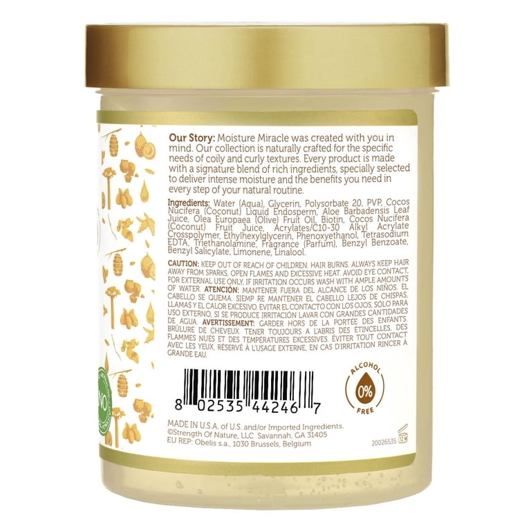 African Pride Moisture Miracle Hydrate And Hold Curl Defining Gel