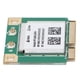 thumbnail image 3 of Tarjeta Wi Fi, tarjeta inalámbrica Adaptador inalámbrico de banda dual Tarjeta inalámbrica construida para precisión, 3 of 12