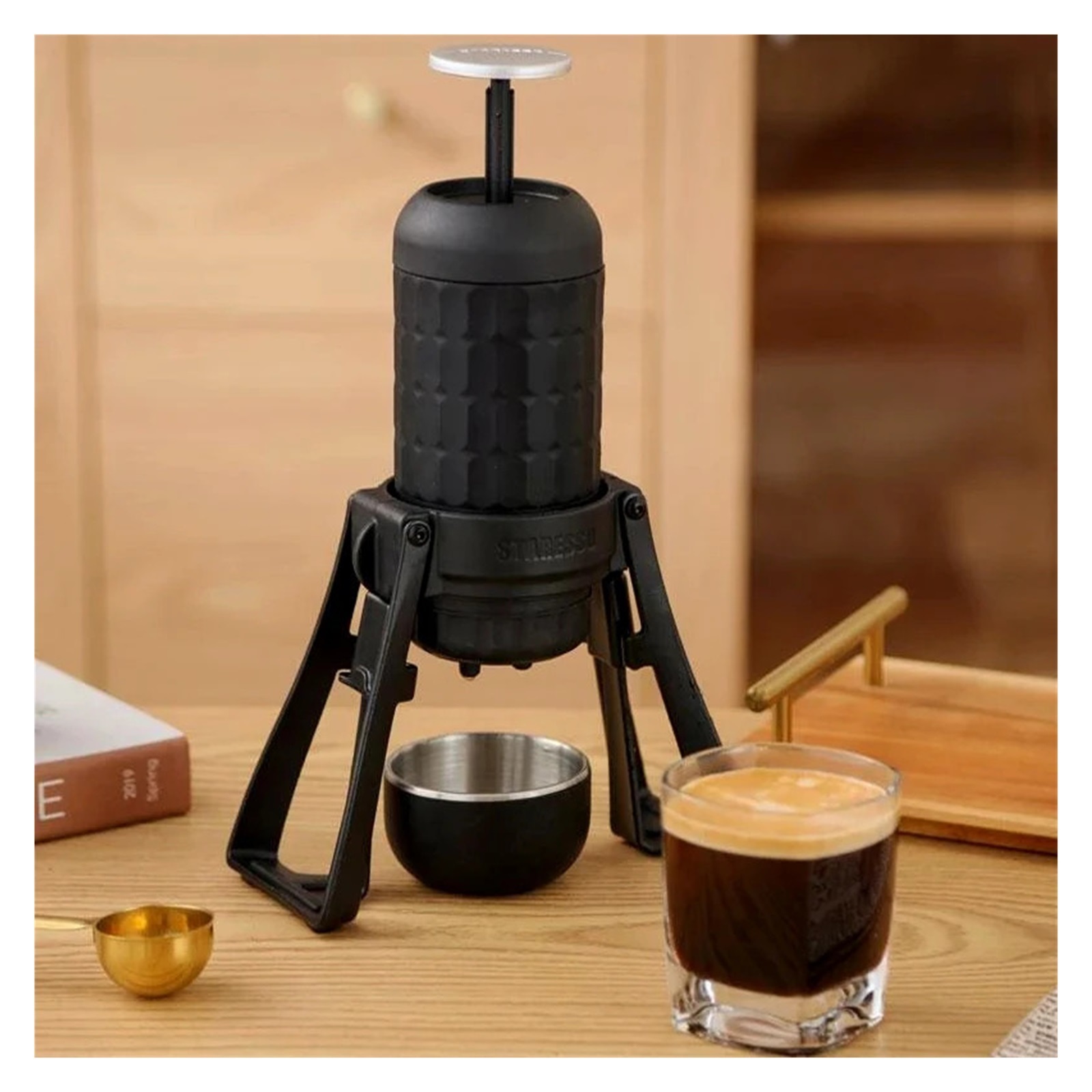 15-20Bar SP300 Portable Coffee Maker Hand Press Espresso Machine Outdoor Travel Car Coffee Maker ,Portable