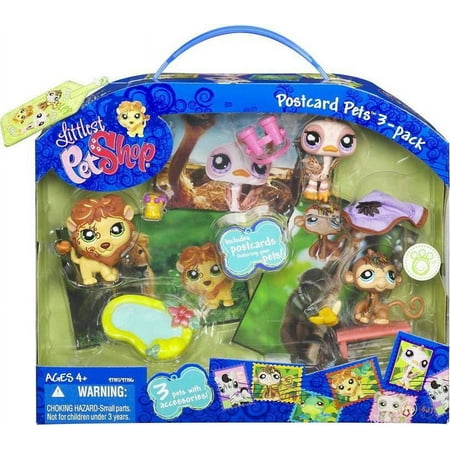Littlest Pet Shop Postcard Pets