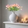 thumbnail image 5 of CuiLiyq Artificial Flowers, Faux Morning Glory Bouquet, UV Resistant Plastic Floral Stems for Home, Balcony, Garden, Patio Decoration, 5 of 8