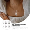 thumbnail image 3 of WASHWEPE 10Ud De Espada En Plata Para Crear Collares Pulseras Y Adornos Personalizados, 3 of 8