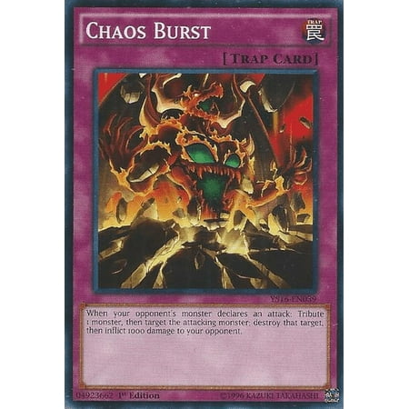 Chaos Burst - YS16-EN039 - Common - 1st Edition