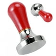 thumbnail image 3 of Coffee Tamper - Prensa de polvo de café de aleación de aluminio Accesorio para máquina de café doméstica para suministros de cafetería(rojo), 3 of 5