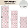 thumbnail image 4 of Pioneer Flower Floral Print Pattern Kitchen Rugs Sets Of 3,Kitchen Runner Rugs Non Skid Washable,Decorative Kitchen Floor Mats for Kitchen,Sink,Laundry,17X30 Inch + 17X47 Inch + 17X59 Inch, 4 of 6