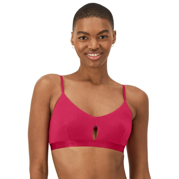 Hanes Originals Women's Supersoft Scoop Bralette