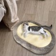 thumbnail image 1 of Cama rascadora para gatos Fernando nido sofá para dormir de sisal portátil gris, 1 of 8