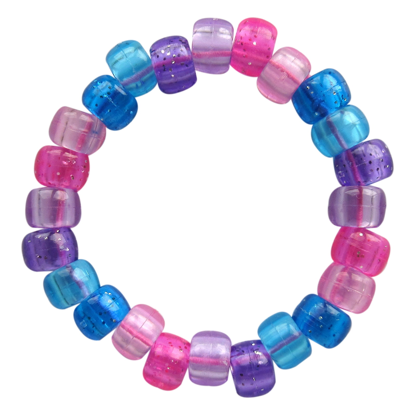 12 Packs: 580 ct. (6,960 total) Unicorn Mix Pony Beads by Creatology - 6mm x 9mm