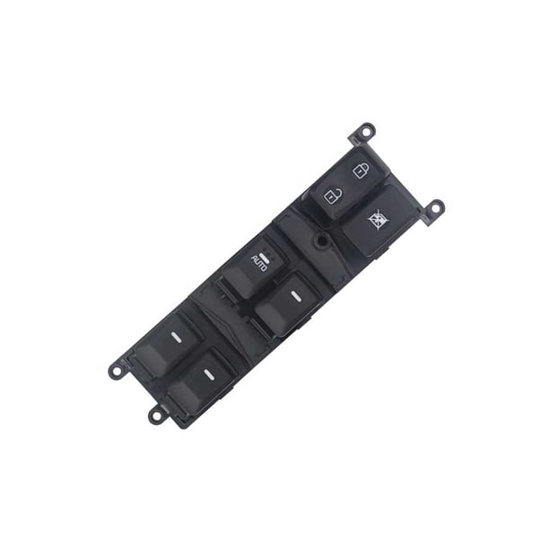 Scienceny Interruptor de ventana izquierda, interruptores pequeños de ligereza, aplicación amplia, elevador de ventanas de ajuste alto, Kits de molduras para tableros de automóviles