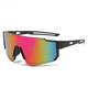 thumbnail image 1 of Gafas de sol para ciclismo al aire libre para hombres y mujeres, gafas de sol integradas para parabrisas de bicicleta 9815, gafas de sol deportivas, 1 of 5