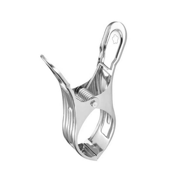 Wosthever Pinzas para ropa de lavandería y toallas, pinzas colgantes para el hogar, alfileres, soporte para secado de ropa, abrazaderas de acero Decoración del hogar
