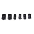 thumbnail image 3 of Cubiertas de interruptor de Control Manual Macarena 6pcs Negro, 3 of 6