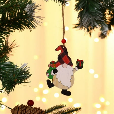 

Christmas 2PC Decorations Holiday Gift Accessories Tree Pendant Crafts Lights Set