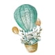 thumbnail image 2 of sweethay Etiqueta de la pared Self Art Wall Decal Globo Extraíble Fondo Poster TZ Decoración del hogar sweethay HA003807-00, 2 of 6