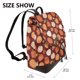thumbnail image 2 of Fotbe Happy Thanksgiving Day Mochila Bolso con Estampado para Mujer, Mochila Antirrobo de Nylon Impermeable, Bolsa Ligera de Hombro, 2 of 4