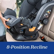 Chicco OneFit™ Max ClearTex® All-in-One Convertible Car Seat - Ash (Grey), New