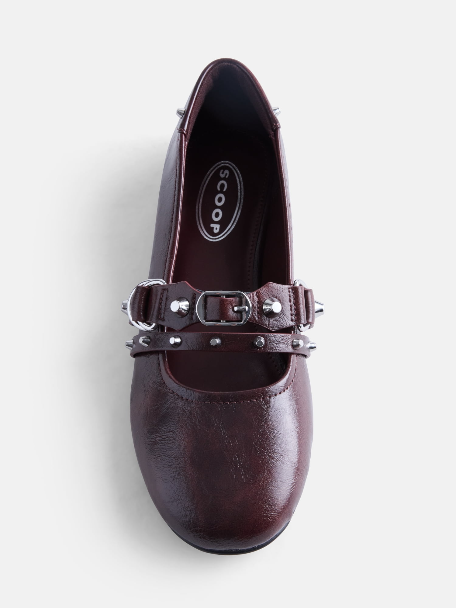 Scoop Women's Studded Ballet Flats