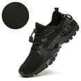 thumbnail image 2 of Zapatos de Senderismo Calzado Deportivo Antideslizante Transpirable Unisex para Hombre Mujer (44 Negro) Likrtyny Tenis De Mujer Tenis De Hombre, 2 of 8
