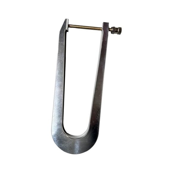 VONKY Violin Beam Clamp Replacement Universal Violin 24cm Clip Bracing Panel Plate Back Silver 20cm