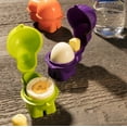 thumbnail image 4 of Hutzler Egg To-Go Container with Salt Shaker, Hard Boiled Egg Holder with Lid - Green, 4 of 4