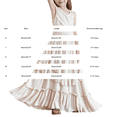 thumbnail image 3 of EnJoCho Girls Boho Lace Flower Dresses Spaghetti Strap A-Line Ruffl𝖾 Tiere𝖽 Fl𝗈wy Wedding Par𝗍y Maxi Dress with Pockets, 3 of 5