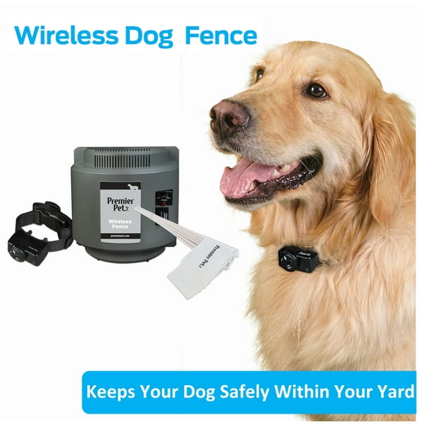 Premier Pet Wireless Fence for Dogs .5 Acre Adjustable Circular