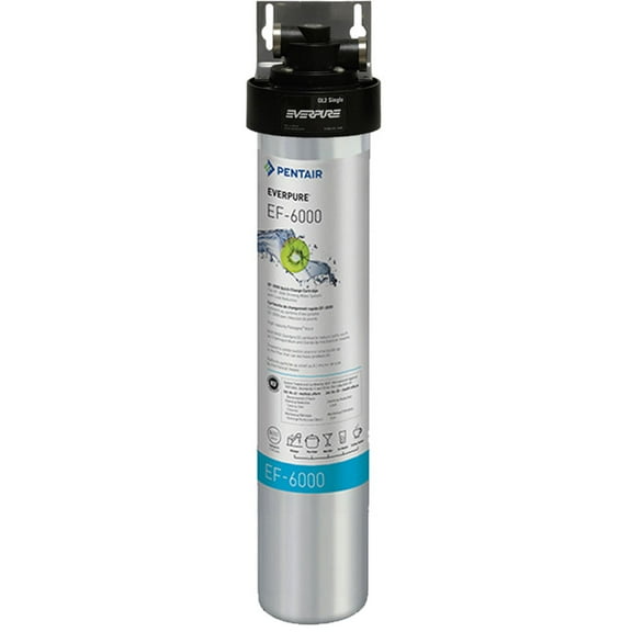 Pentair Everpure EV985500 EF 6000 Full Flow Drinking Water System, Home Faucets