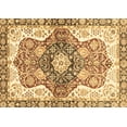 thumbnail image 1 of Ahgly Company Indoor Rectangle Abstract Brown Modern Area Rugs, 5' x 8', 1 of 4