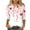 Z01 White, variant on Valentines Shirts for Women Casual Short Sleeve Crew Neck Shirt Loose Heart Print Blouse T Shirt Comfy Soft Tee Pullover Outfits Red L