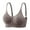 Coffee, variant on Womens T-Shirt Bras Everyday Support Bra for Daily Solid Color Push Up Wireless Bra, 36A, Beige