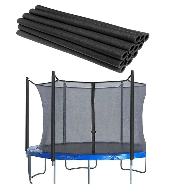 12PCS Trampoline Poles Replacement Accessoire Sponge Trampoline Poles with AntiCollision Covers Accessories Trampoline Net Poles Replacement Trampoline Accessories