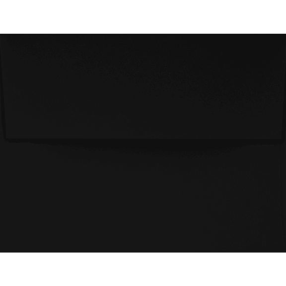 LUXPaper A4 Invitation Envelopes, 4 1/4 x 6 1/4, 80 lb. Midnight Black, 50 Pack