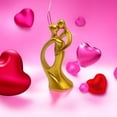 thumbnail image 5 of Kissing Lovers Statue Abstract Sculpture Resin Statues for Home Decor Modern Home Office Desktop Shelf Bookshelf Decor, 5 of 6