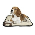 thumbnail image 2 of PKQWTM Elephant With Floral Pattern Pet Dog Cat Bed Pee Pads Mat Cushion Potty Dogs Blankets Crate Bed Kennel 28x36 inch, 2 of 3