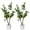 White-3FT, variant on 2.5FT Artificial Camellia Tree, Realistic Faux Plant in Pot with Flowers, Artificial Plants for Spring Home Decor Outdoor Porch Front Door Decor