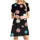 thumbnail image 1 of Vestidos Para Mujer Erógeno Casual Boho Cuello Redondo Manga Corta Estampado Floral Mini Vestido de Playa Odeerbi ODB129347, 1 of 4